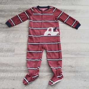 Carter's Sz 3T Zip-up Fleece Sleeper
